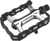 MATRIX MTB Pedal PE89 schwarz / silber  Montageverpackung