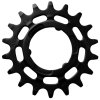 KMC Steckzahnkranz gekröpft für Shimano/Sram schwarz  1/2  x 3/32   18 Zähne
