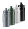 Elite Trinkflasche FLY Tex grau, graue Graphik 0,55 L